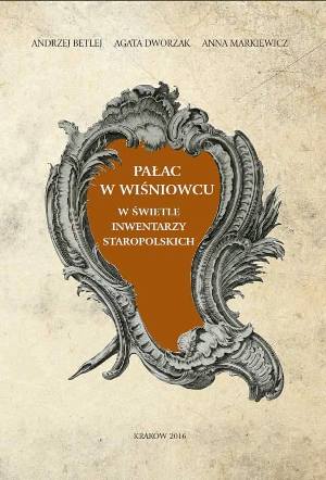 Okładka książki o pałacu w Wiśniowcu