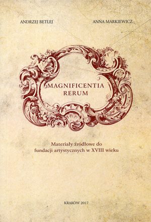 Okładka książki Maginificentia rerum