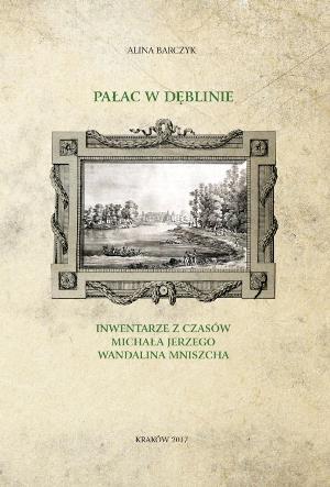 Okładka książki o pałacu w Dęblinie