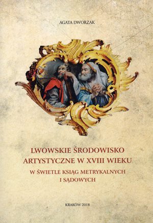 Okładka książki o lwowskim środowisku artystycznym