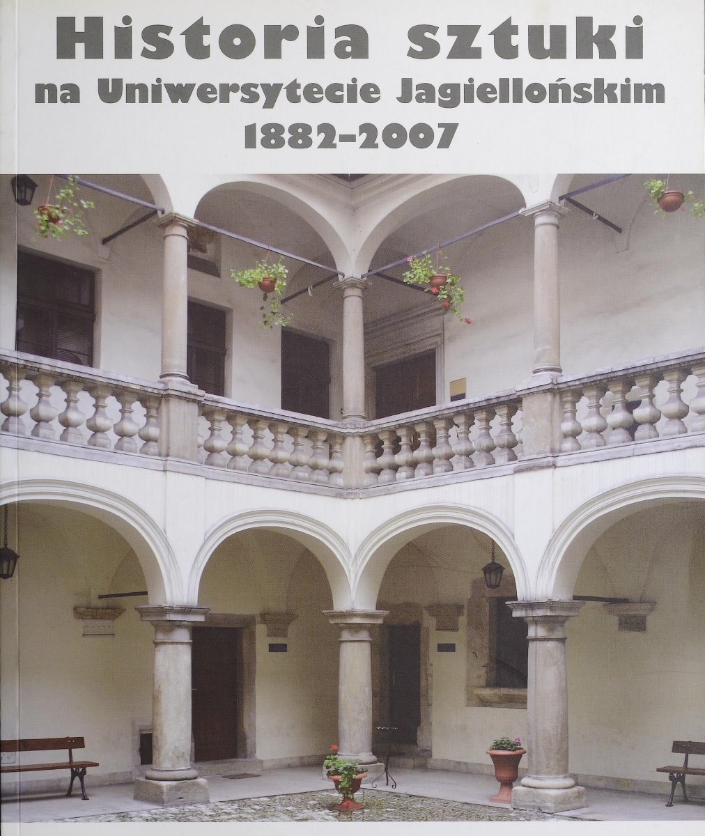 Okładka książki Historia sztuki na Uniwersytecie Jagiellońskim