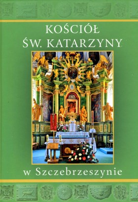 Okładka książki o kościele w Szczebrzeszynie