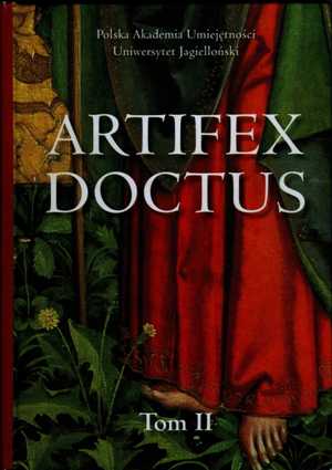 Okładka 2 tomu księgi Artifex doctus