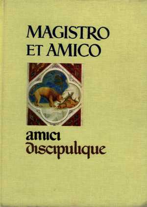 Okładka książki Magistro et amico